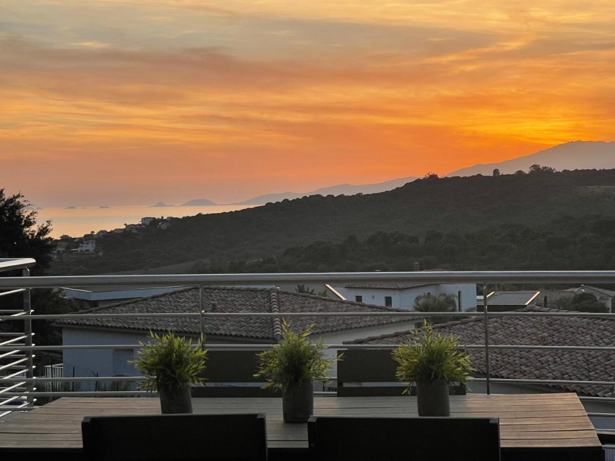 Apartament Coucher De Soleil Porticcio  Zewnętrze zdjęcie